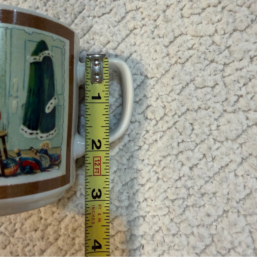 Vintage 1985 Enesco “The Santa Claus Shoppe” Mug – St. Nicholas Circa 1910 - Picture 10 of 10